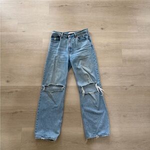 Abercrombie & Fitch Light Blue '90s Relaxed Jeans
